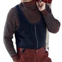 Andrei | Herren Rollkragenpullover Weiß | Warm in Braun
