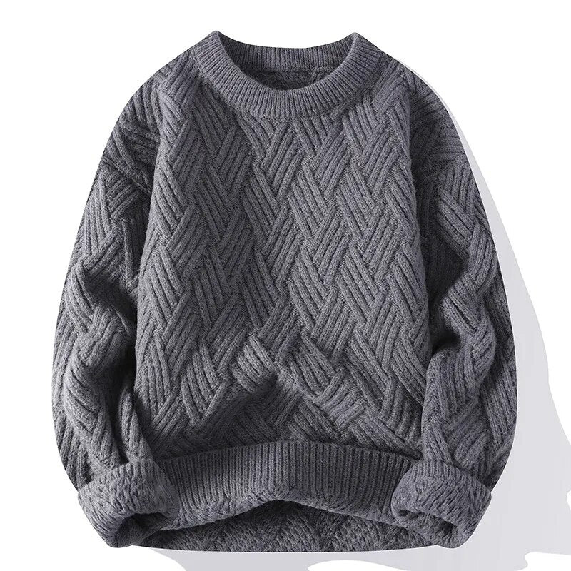 Timothy | Herren Rot Pullover | Strick Sweater