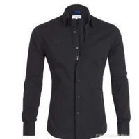Philipp | Herren Langarm Polohemd | Poloshirt in Schwarz
