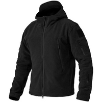 Diethelm | Herren Schwarz Hoodie | Kapuzenpullover mit Reißverschluss in Schwarz