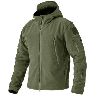 Diethelm | Herren Schwarz Hoodie | Kapuzenpullover mit Reißverschluss