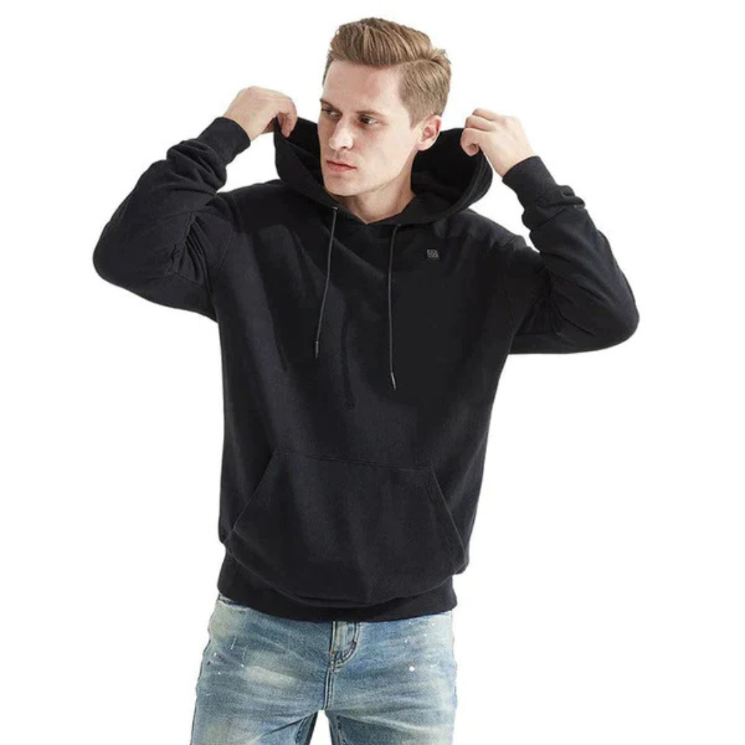 Kian | Herren Schwarz Hoodie | Kapuzenpullover