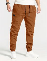 Abel | Herren Schwarze Hose | Freizeithose in Rost