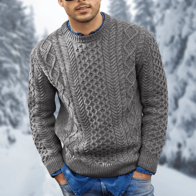 Ignaz | Herren Schwarz Pullover | Knit Sweater
