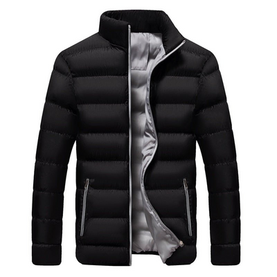 Nicholas | Steppjacke Herren Schwarz | Daunenjacke Winter