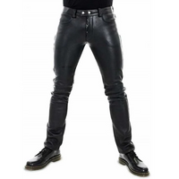 Arno | Herren Schwarz Hose | Slim Fit in Schwarz