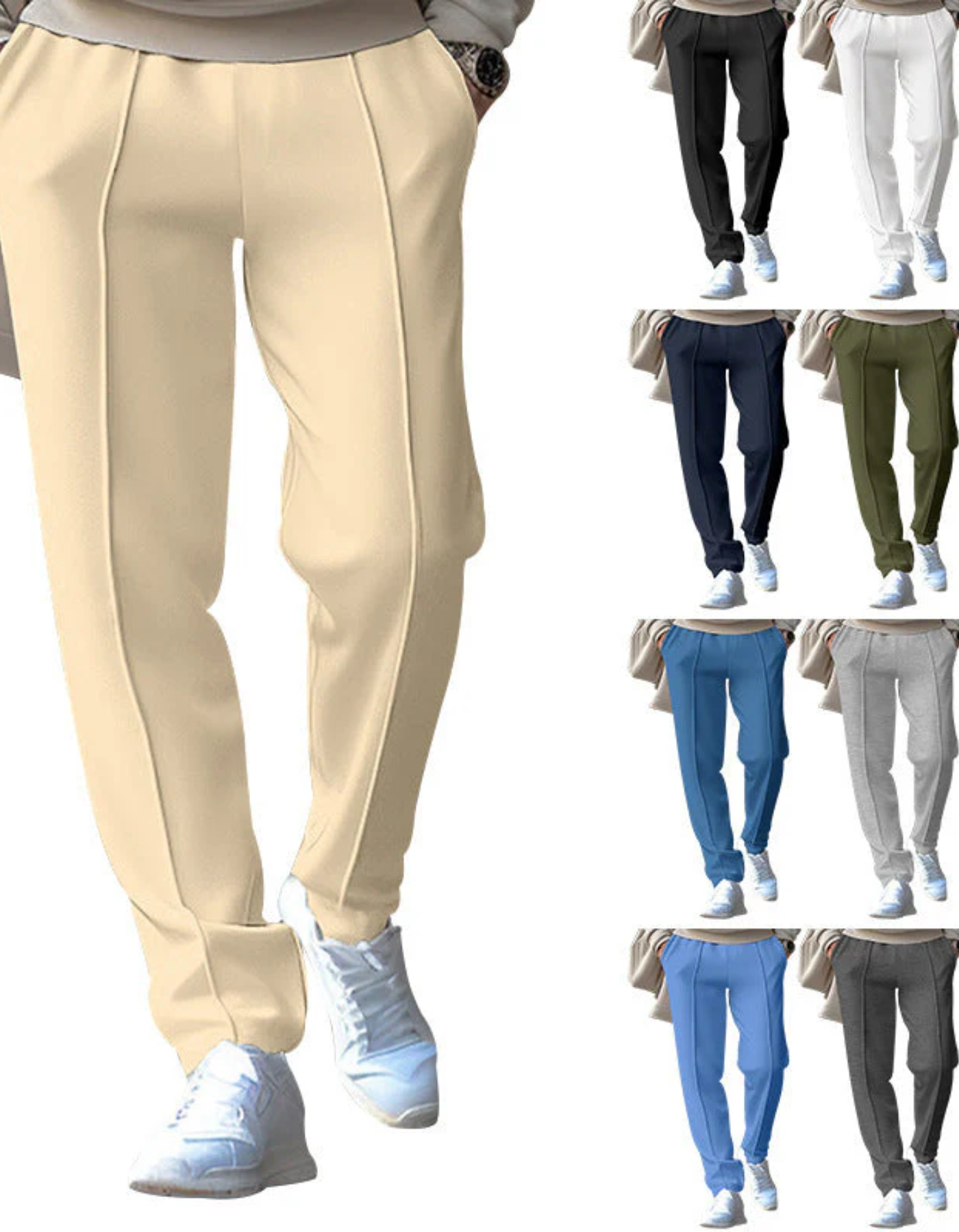 Bernulf | Herren Freizeithose | Schwarze