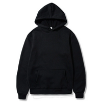 Soren | Warmer Winter Hoodie | Kapuzenpullover in Schwarz