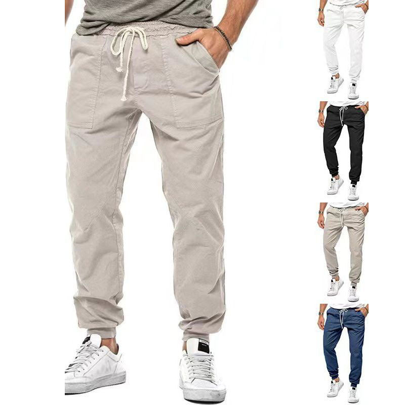 Focko | Herren Sommer Hose | Blau