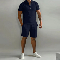 Heribert | Herren Sommer Outfit | Lässige in Marineblau