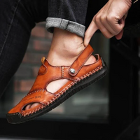 Froben | Herren Sommer Sandalen | Outdoor in Dunkelbraun