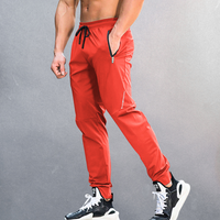 Adalwin | Herren Jogginghose | Schwarz in Rot