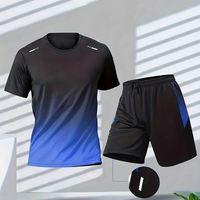 Francis | Herren Sport Shorts und T-Shirt in Blau