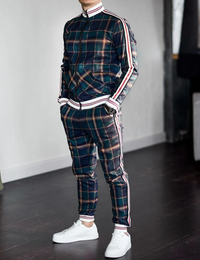 Frederick | Herren Komplette Set | Sportliche Outfit in Grün