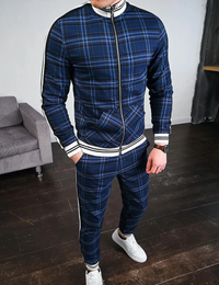 Frederick | Herren Komplette Set | Sportliche Outfit in Blau