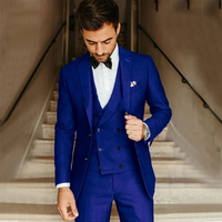 Daniel | Herren Hochzeit Anzug | mit Weste in Dunkelblau