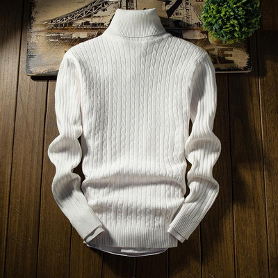 Yuri | Herren Strick Rollkragenpullover | Langarm