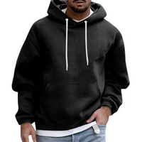 Lothar | Herren Sweatshirt Hoodie |  Kapuzenpulli in Schwarz