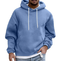 Lothar | Herren Sweatshirt Hoodie |  Kapuzenpulli in Blau