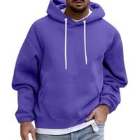Lothar | Herren Sweatshirt Hoodie |  Kapuzenpulli in Violett
