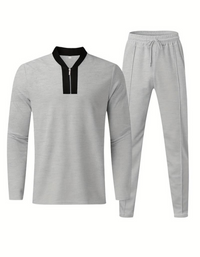 Lionel | Herren Loungewear Set | Komplette outfit in Hellgrau