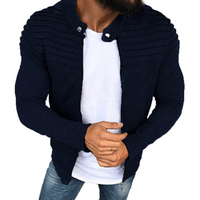 Neil | Herren Übergang Jacke | Schwarze in Dunkelblau