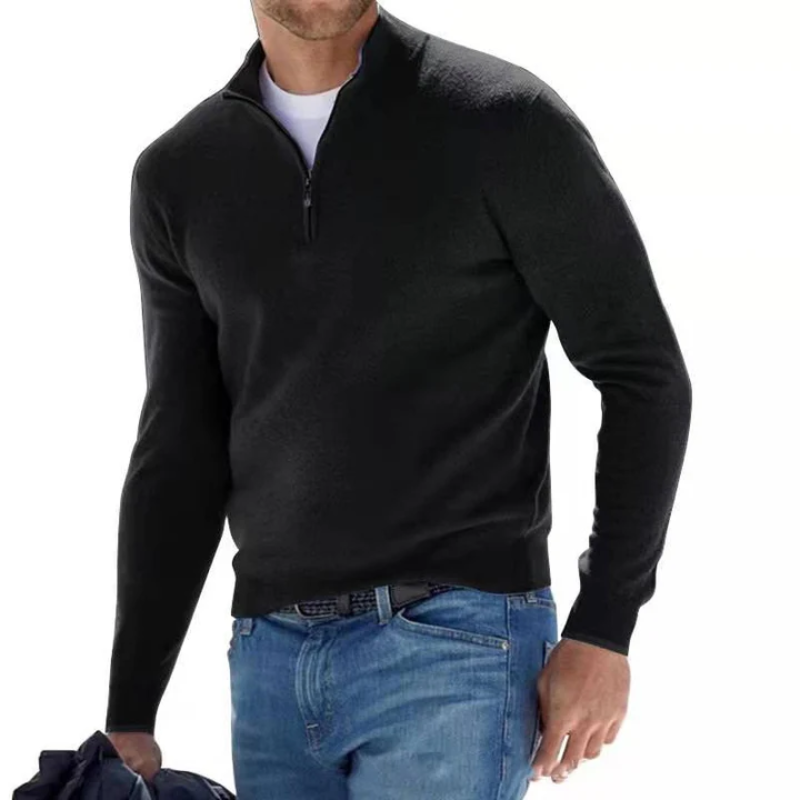 Rafael | Herren Reißverschluss Pullover | Half Zip Sweater