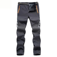 Jorgo | Herren Wander Hose | Schwarz in Grau