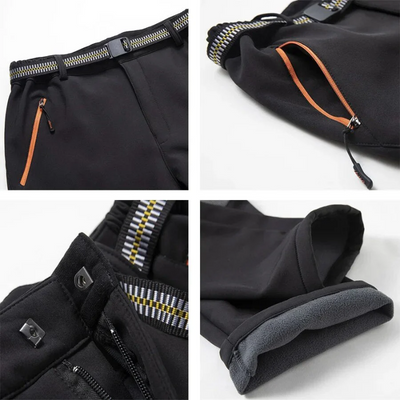 Jorgo | Herren Wander Hose | Schwarz