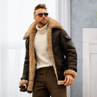 Gerry | Herren Warme Parka | Winter in Dunkelbraun