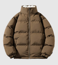 Elmar | Herren Winter Steppjacke | Daunenjacke in Braun