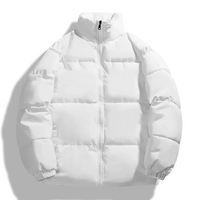 Lennard | Herren Warme Steppjacke | Daunenjacke in Weiß