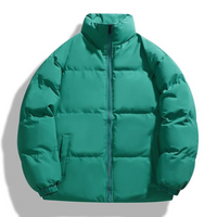 Lennard | Herren Warme Steppjacke | Daunenjacke in Grün