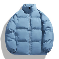 Lennard | Herren Warme Steppjacke | Daunenjacke in Hellblau