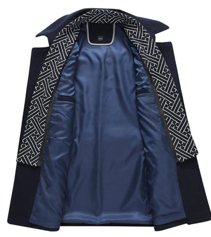 Severin | Herren Warme Trenchcoat | Wintermantel