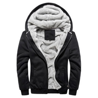 Carl | Herren Warme Winterjacke | Outdoor in Schwarz
