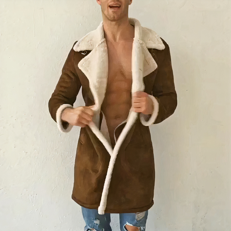 Herren warmer dicker Mantel | Winter