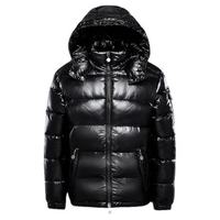 Benno | Herren Wasserdichte Steppjacke | Daunenjacke in Schwarz