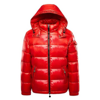 Benno | Herren Wasserdichte Steppjacke | Daunenjacke in Rot