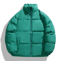 Jurgan | Herren Wasserdichte Steppjacke | Kurze Mantel in Grün
