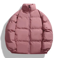 Jurgan | Herren Wasserdichte Steppjacke | Kurze Mantel in Rosa