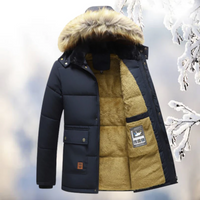 Rens | Herren Wasserdichte Winterjacke | Warm in Marineblau
