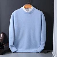 Matthias | Herren Weicher Mohair Rundhals Pullover in Standard