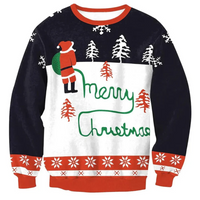 Ingo | Herren Weihnachts Pullover | Sweater in Blau 2
