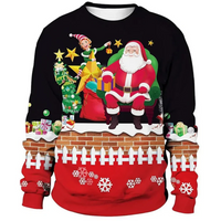 Ingo | Herren Weihnachts Pullover | Sweater in Schwarz