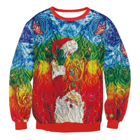 Ingo | Herren Weihnachts Pullover | Sweater in Regenbogen
