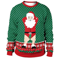 Ingo | Herren Weihnachts Pullover | Sweater in Grün 2