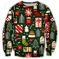 Ingo | Herren Weihnachts Pullover | Sweater in Grün 3