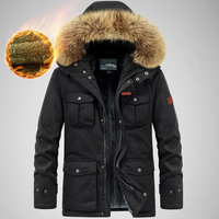 Herren Windbreaker und wasserdichte Jacke - Niels in Schwarz