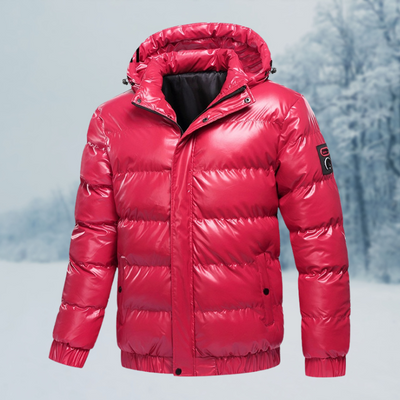 Walter | Herren Winter Daunenjacke | Steppjacke mit Kapuze